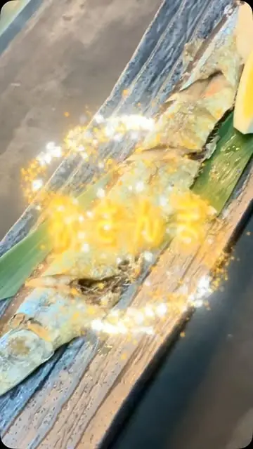 あら川のInstagramに投稿された旬の魚とお刺身