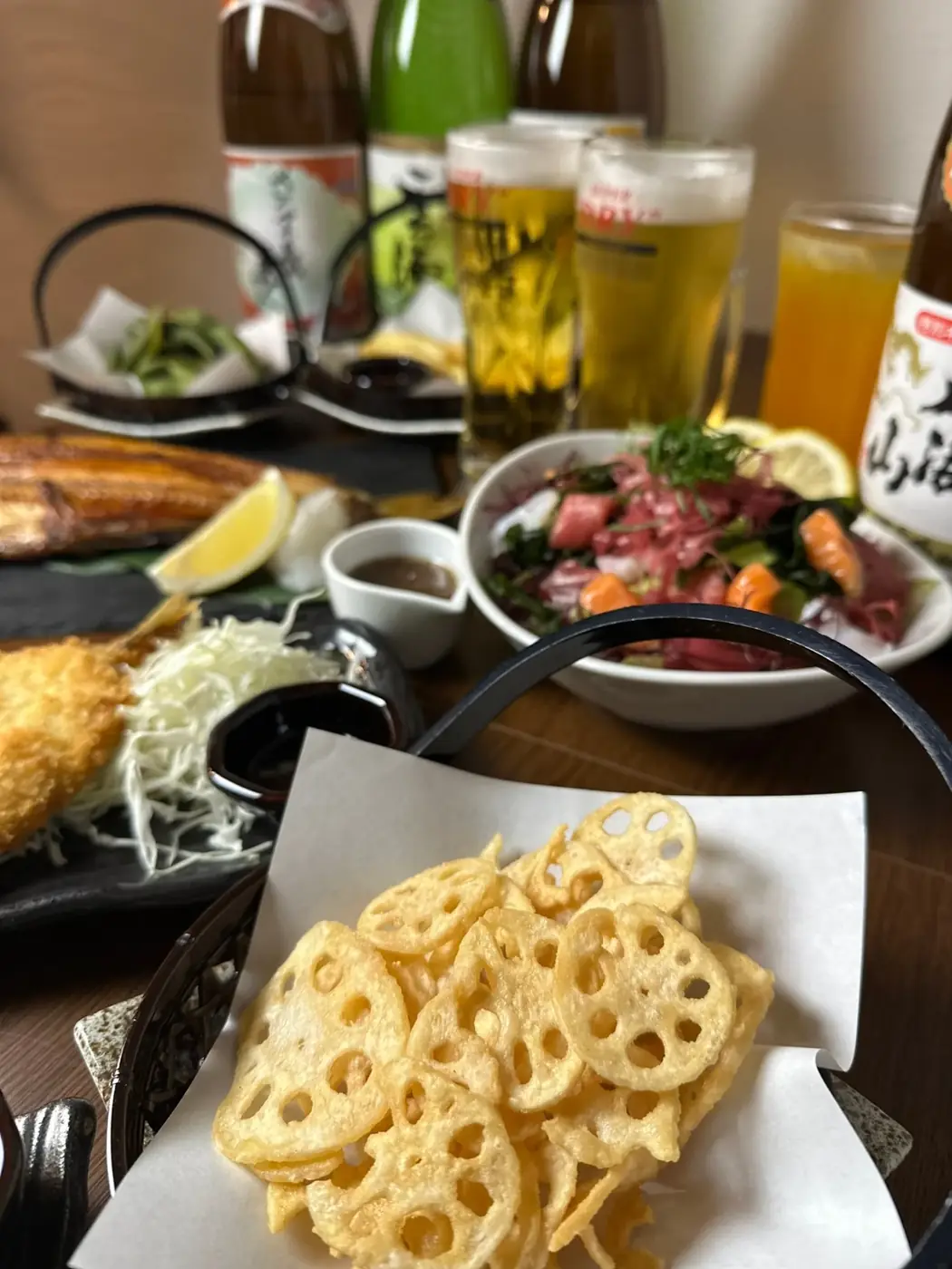 乾杯の食卓